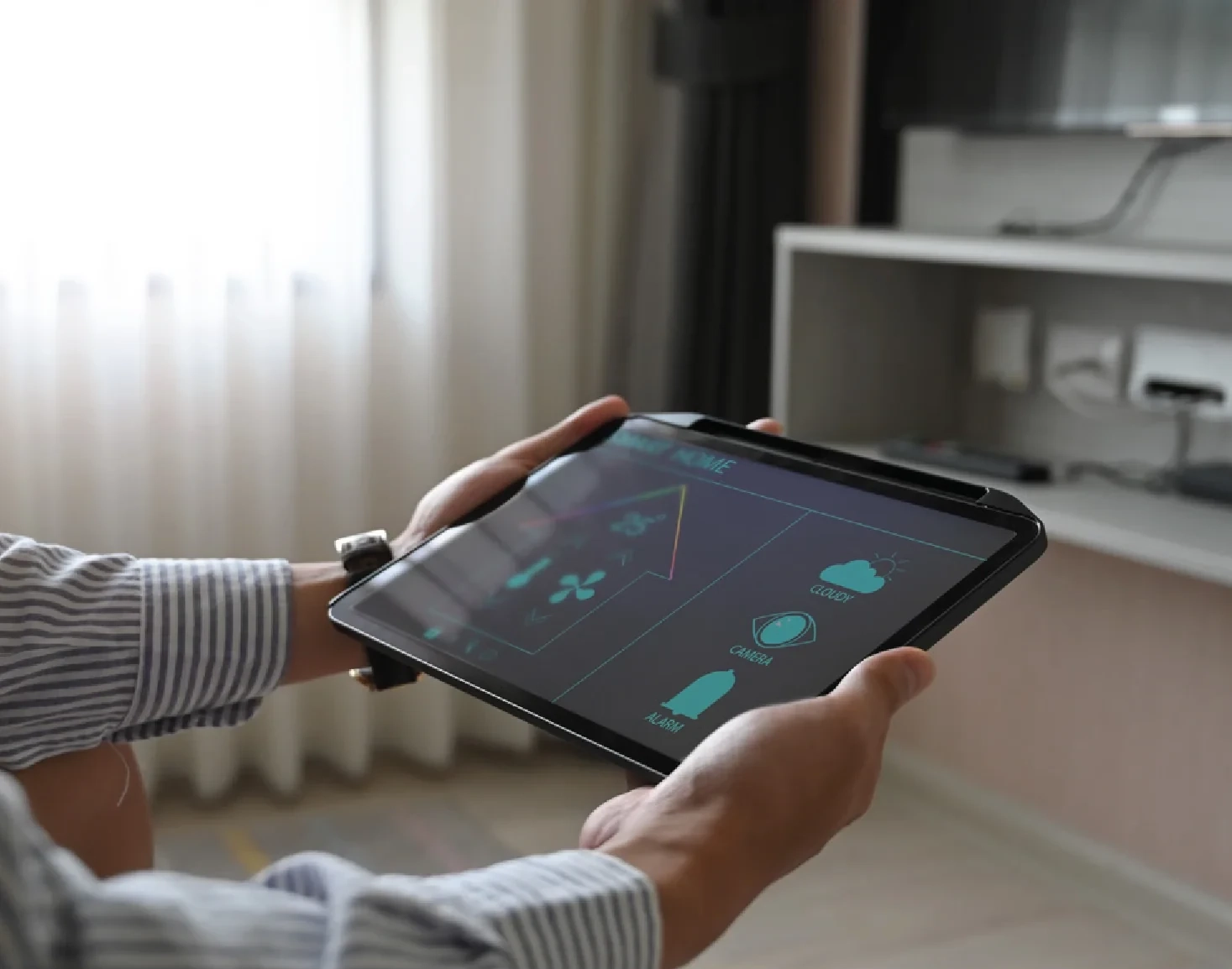 Control inteligente de una vivienda desde una tablet